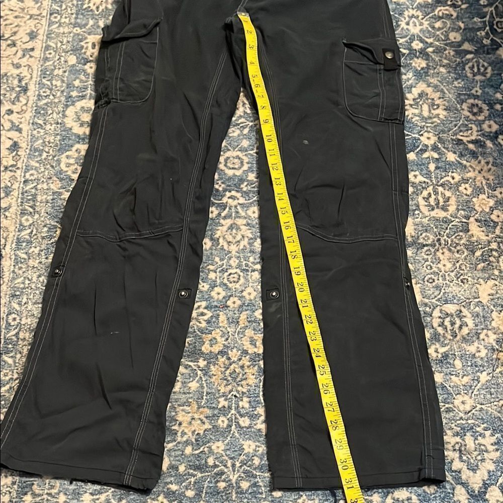 Kuhl Blue Cargo Outdoor Gorpcore Pants Camping Woods Mountains Hiking - Picture 11 of 15